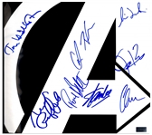 Cast-Signed ''The Art of the Avengers'' Coffee Table Book -- Also Signed by Creator Stan Lee